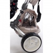 Tricicleta cu sezut reversibil Pentru Copii Sun Baby Little Tiger - Beige