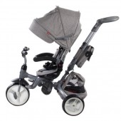Tricicleta cu sezut reversibil Pentru Copii Sun Baby Little Tiger - Melange Grey