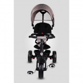 Tricicleta cu sezut reversibil Pentru Copii, Sun Baby 013 Qplay Rito - Grey